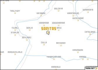 map of Sarıtaş