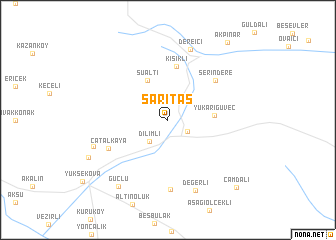 map of Sarıtaş