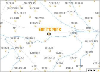 map of Sarıtoprak