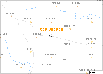 map of Sarıyaprak