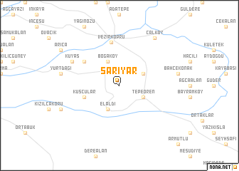 map of Sarıyar