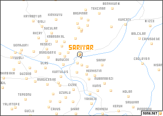 map of Sarıyar