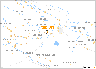 map of Sārīyeh