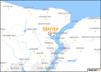map of Sarıyer