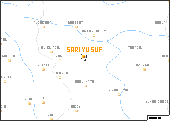 map of Sarıyusuf