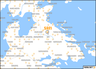 map of Sari