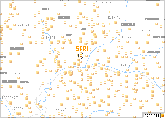 map of Sari