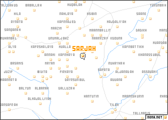 map of Sarjah