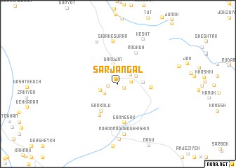 map of Sar Jangal