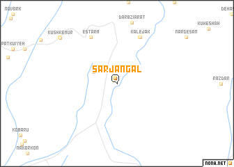 map of Sar Jangal