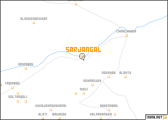 map of Sar Jangal