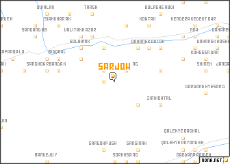 map of Sarjow