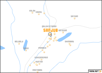 map of Sarjūb