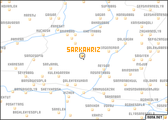 map of Sarkahrīz