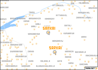 map of Sarkai