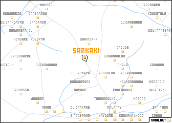 map of Sarkaki