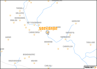 map of Sar Kamar