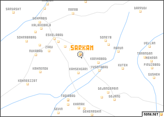 map of Sar Kam