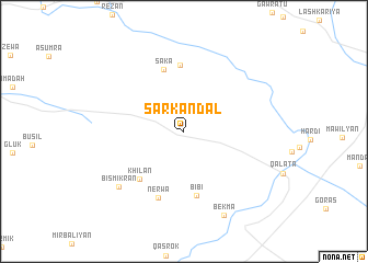 map of Sarkandāl