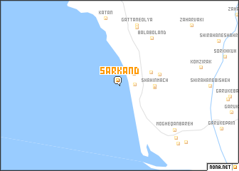 map of Sarkand