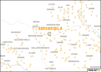 map of Sarkāri Qila