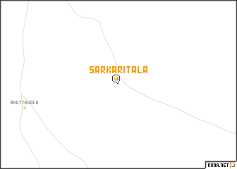 map of Sarkāri Tala