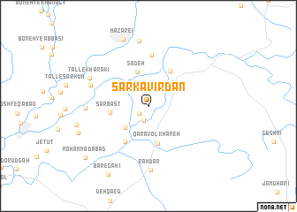 map of Sarkavīrdān