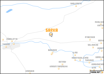 map of Sarka