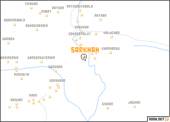 map of Sarkhāh