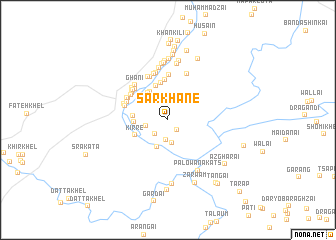 map of Sar Khāne