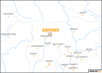 map of Sarkhār