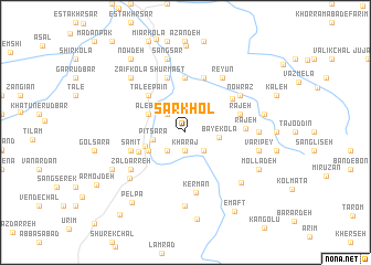 map of Sar Khol