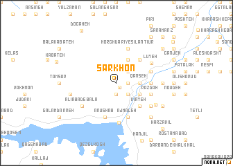 map of Sarkhon