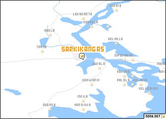 map of Särkikangas