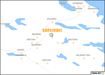 map of Särkimäki