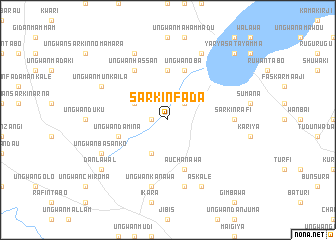 map of Sarkin Fada