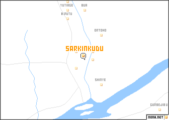 map of Sarkin Kudu