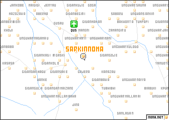 map of Sarkin Noma