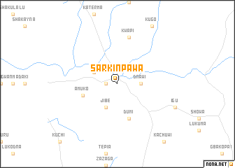 map of Sarkin Pawa
