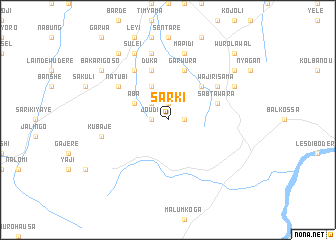 map of Sarki