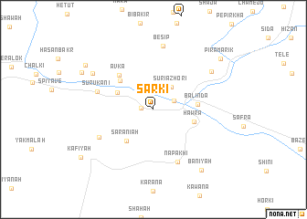 map of Sārkī