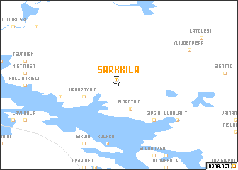 map of Sarkkila