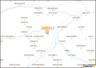 map of Şarklı