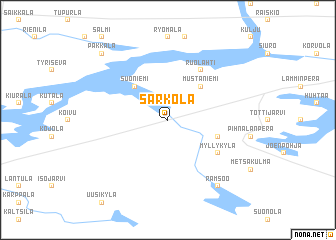 map of Sarkola