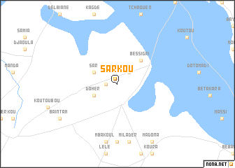 map of Sarkou