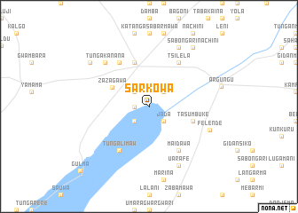 map of Sarkowa