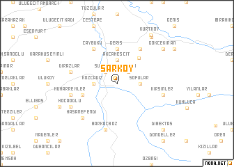 map of Şarköy