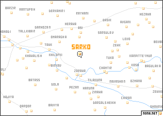 map of Sarkō