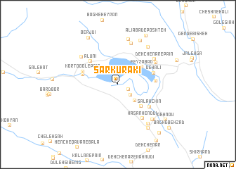 map of Sar Kūrakī