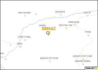 map of Sarkuz